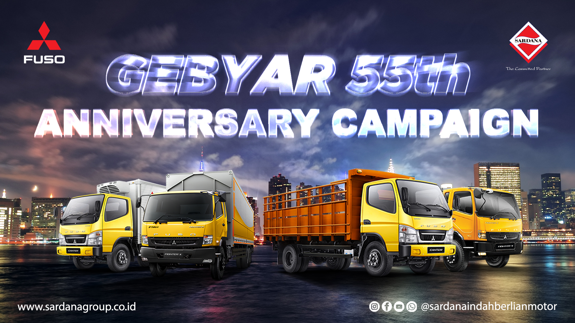 Sambut Ulang Tahun ke-55, Ini Program Mitsubishi Fuso Untuk Konsumen!